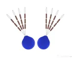 Stoper Wolfram Delphin The End, 2X7mm, G-Round, 24buc