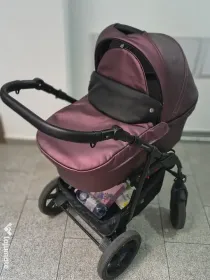 Vând Carucior 3 in 1 Trend Pro Purple – Krausman – Testat ADAC
