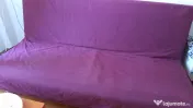 Canapea extensibila IKEA cu lada de depozitare 