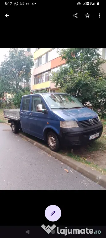 Vw t5 cuplare 4x4 4x2
