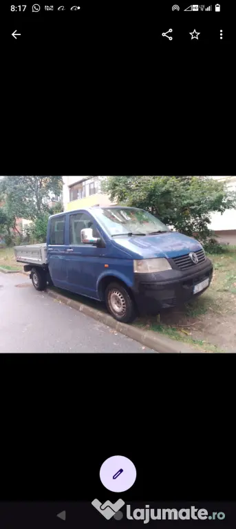 Vw t5 cuplare 4x4 4x2