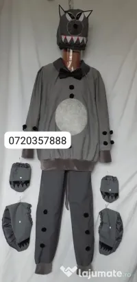 Costum Lup pentru copii 10-11-12-13 ani, 185 lei 