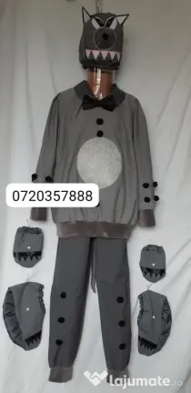 Costum Lup pentru copii 10-11-12-13 ani, 185 lei