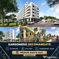 Garsonieră Comision 0% | Predare martie 2027 