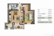 Apartament 2 camere studio - 8 min de metrou N.Teclu 