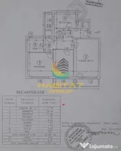 3 camere Brancoveanu Huedin centrala termica loc parcare 