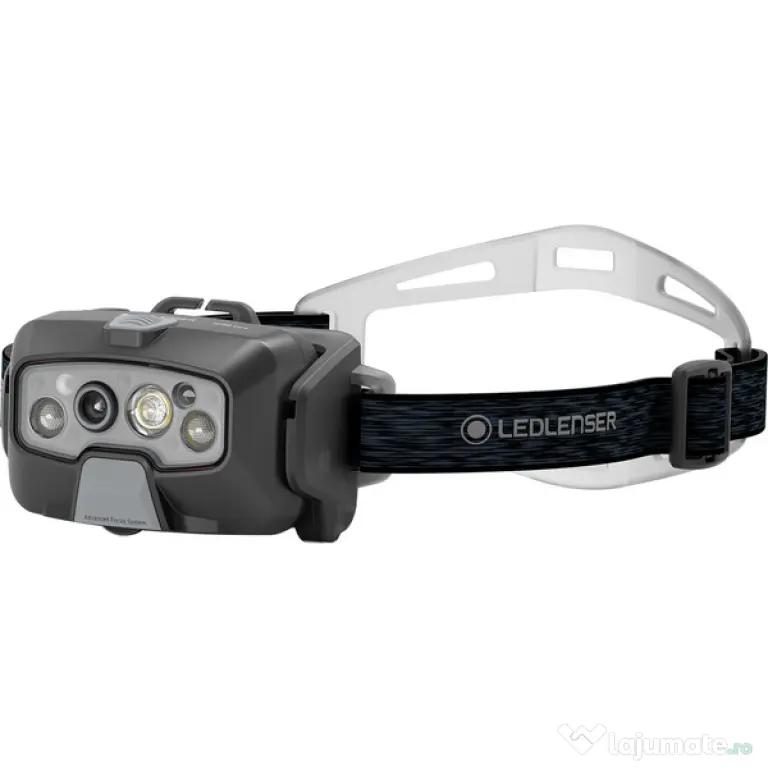 Lanterna Frontala LedLenser HF8R Core Black 1600LM/LI-Ion +cablu USB