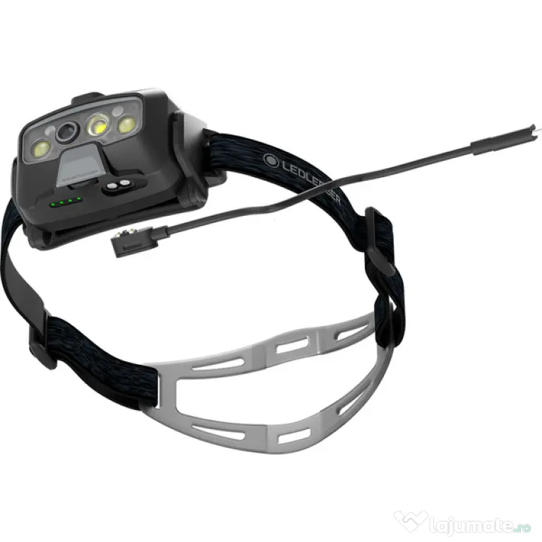 Lanterna Frontala LedLenser HF8R Core Black 1600LM/LI-Ion +cablu USB