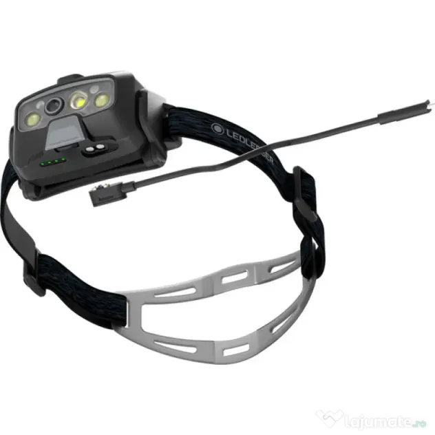 Lanterna Frontala LedLenser HF8R Core Black 1600LM/LI-Ion +cablu USB