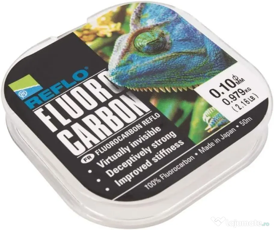 Fir Fluorocarbon Preston Reflo, 0.16mm, 50m