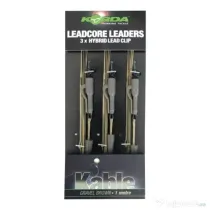 Montura Leadcore Korda 3Buc - Weed Silt