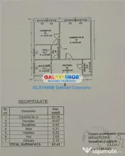 2 camere | Floreasca - Strada Mozart | 51 mp | Mobilat | Ce 