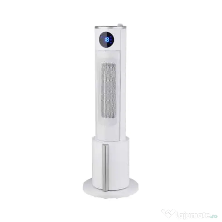 Aeroterma tip turn alba, putere 2200W, ecran LED, termostat, 3 trepte de viteza / ZLN 5640