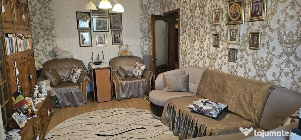 Apartament 2 camere de vanzare, IC Frimu, 57 mp, 2 balcoane, etaj 3/4 - Galati (Galati)
