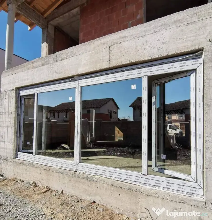 Tamplarie PVC si Aluminiu la comanda - Ferestre si Uși - Termopan/Tripan