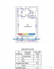 Prima : Studio nemobilat / spatiu birou - Pipera Ivory