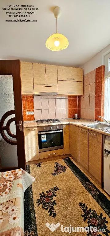 Apartament 1 camera cochet, ingrijit,mobilat si utilat,zona Orion - Piatra-Neamt (Neamt)