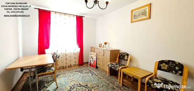 Apartament 1 camera cochet, ingrijit,mobilat si utilat,zona Orion - Piatra-Neamt (Neamt)