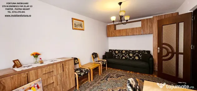 Apartament 1 camera cochet, ingrijit,mobilat si utilat,zona Orion - Piatra-Neamt (Neamt)