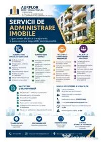 Servicii administrare imobile și asociații de proprietari – București