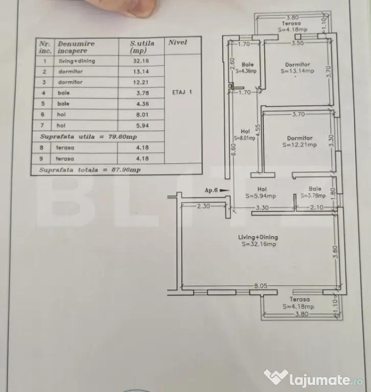 Apartament 3 camere | Spatios | 2 parcari incluse | Giroc - Giroc (Timis)