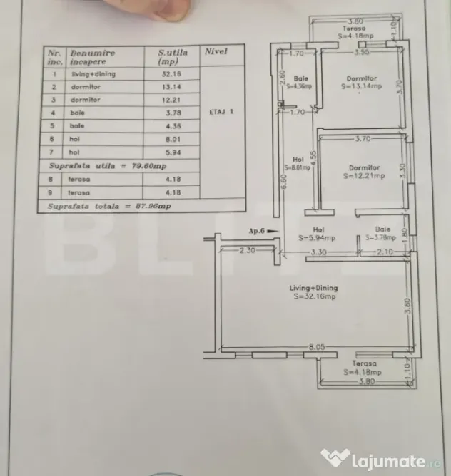 Apartament 3 camere | Spatios | 2 parcari incluse | Giroc - Giroc (Timis)