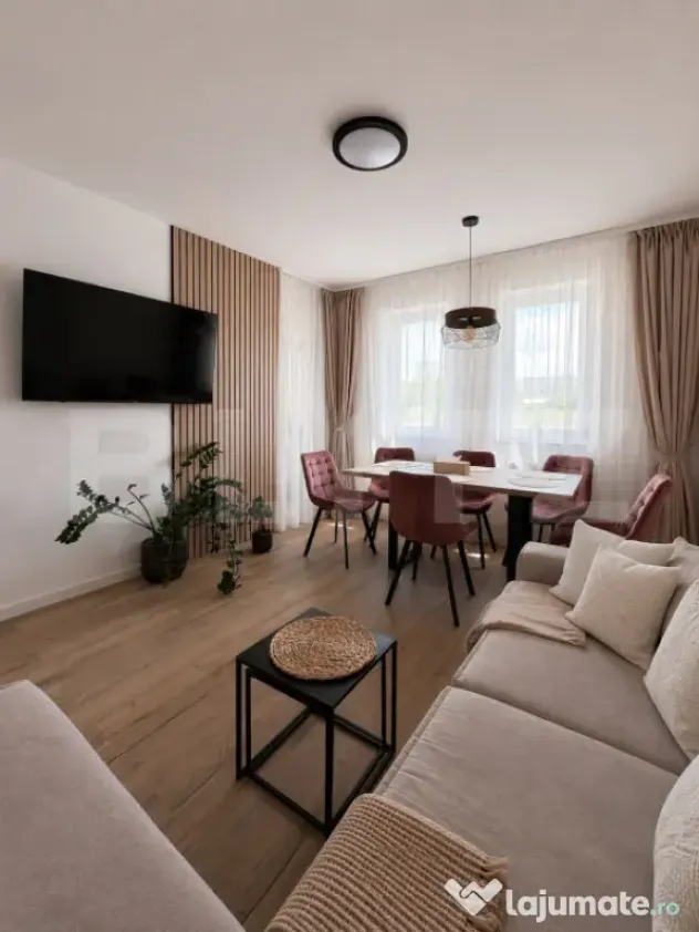 Apartament 3 camere de vanzare, decomandat, 63 mp, zona Bros - Sibiu (Sibiu)