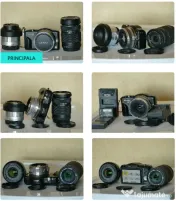 Panasonic GH3 Panasonic 25mm 1.7 Camera video   Sony HDR-SR10 Obiective MFT 