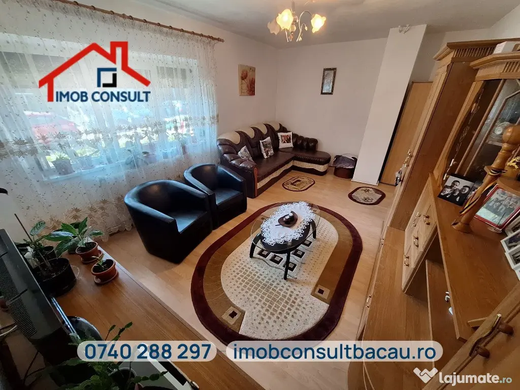 3 camere decomandate, parter înalt, Nord–Selgros | CE1833 - Bacau (Bacau)