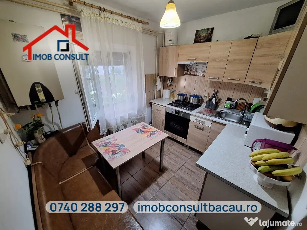 3 camere decomandate, parter înalt, Nord–Selgros | CE1833 - Bacau (Bacau)