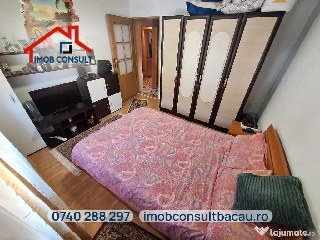 3 camere decomandate, parter înalt, Nord–Selgros | CE1833 - Bacau (Bacau)