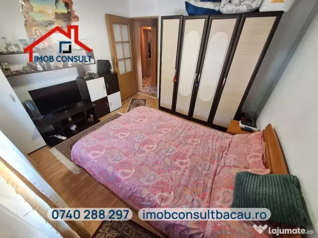3 camere decomandate, parter înalt, Nord–Selgros | CE1833 - Bacau (Bacau)