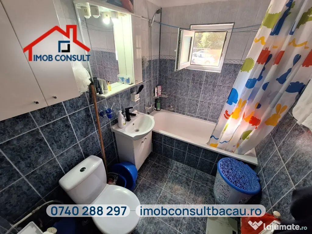 3 camere decomandate, parter înalt, Nord–Selgros | CE1833 - Bacau (Bacau)