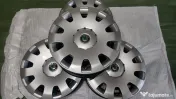Vand set 4 jante otel NOI originale R15 5x100 + capace originale Skoda - 700 ron