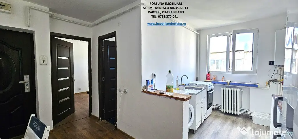 Apartament 2 camere, zona Biserica Noua- Precista - Piatra-Neamt (Neamt)