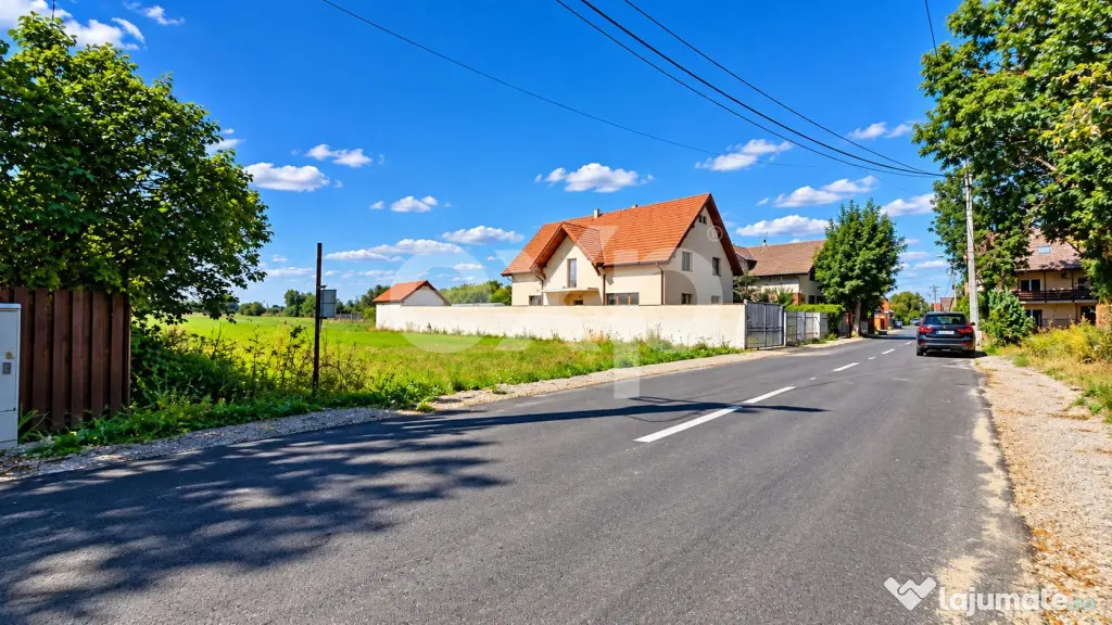Teren 3600mp, gata de construit, racordat la utilități, 17 - Stupinii Prejmerului (Brasov)