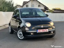 Fiat 500*km:152.125*clima*2 randuri de roti*1.3 benzina*69 cp!