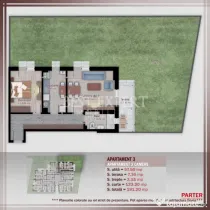 2 Camere | Grădină Privată | Încălzire în Pardoseală