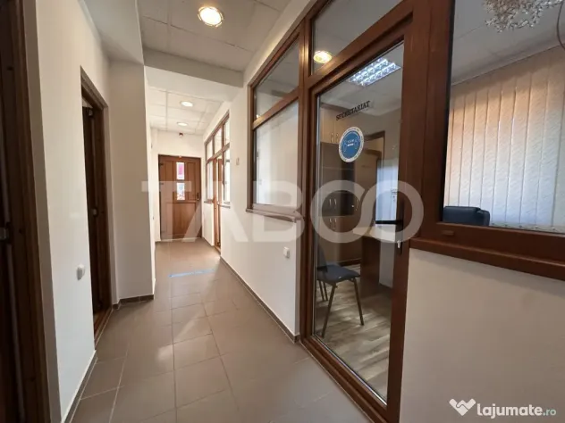 Spatiu de birouri mobilat de inchiriat acces stradal si curt - Sibiu (Sibiu)