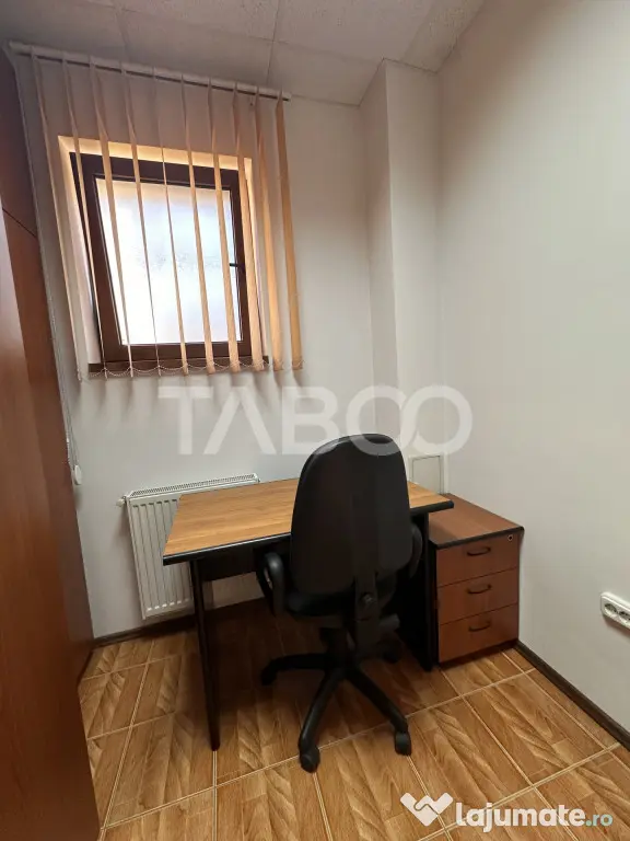 Spatiu de birouri mobilat de inchiriat acces stradal si curt - Sibiu (Sibiu)