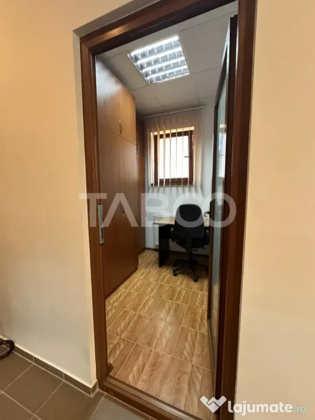 Spatiu de birouri mobilat de inchiriat acces stradal si curt - Sibiu (Sibiu)