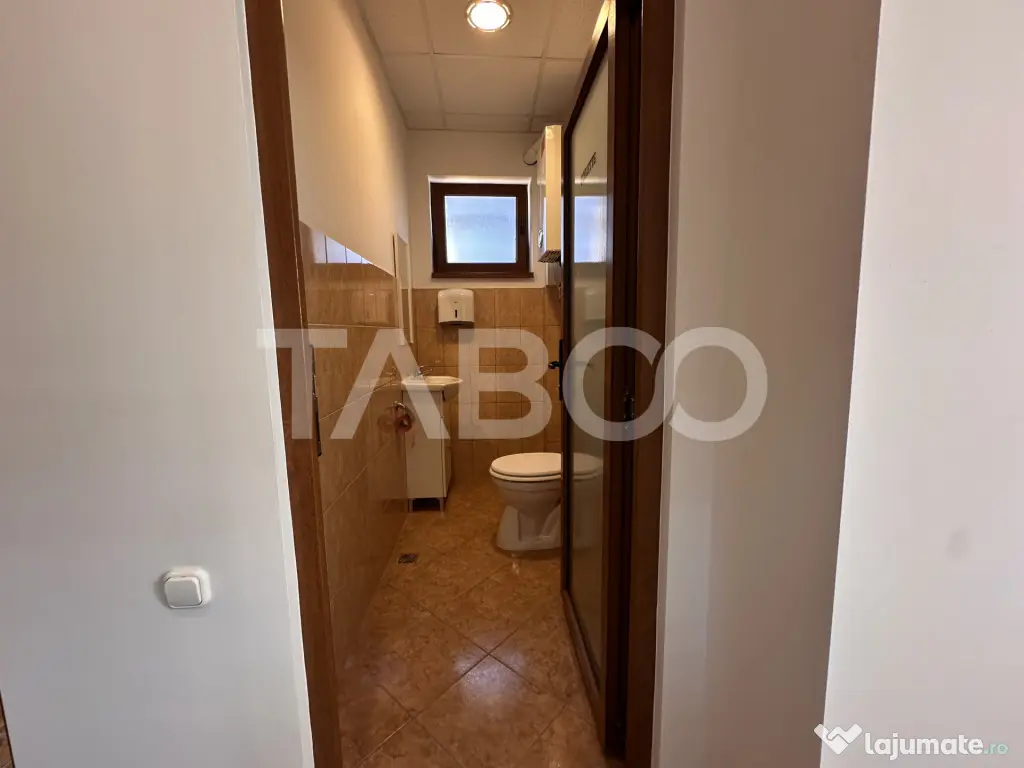 Spatiu de birouri mobilat de inchiriat acces stradal si curt - Sibiu (Sibiu)
