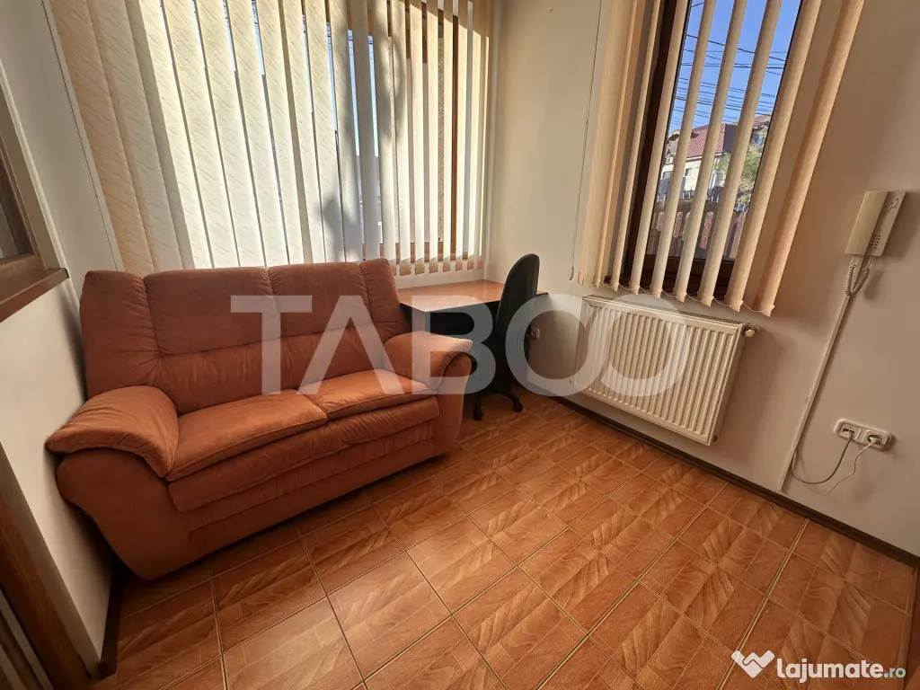Spatiu de birouri mobilat de inchiriat acces stradal si curt - Sibiu (Sibiu)