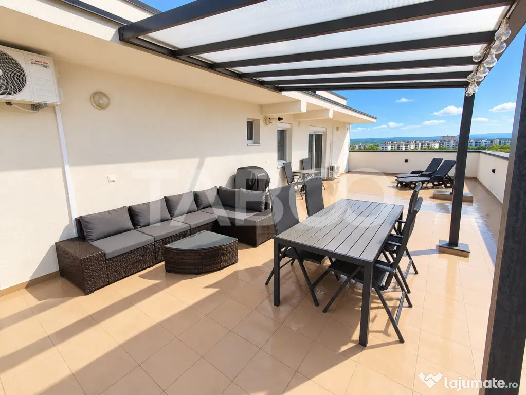 Penthouse de inchirat cu 3 camere balcon terasa generoasa Tu - Sibiu (Sibiu)
