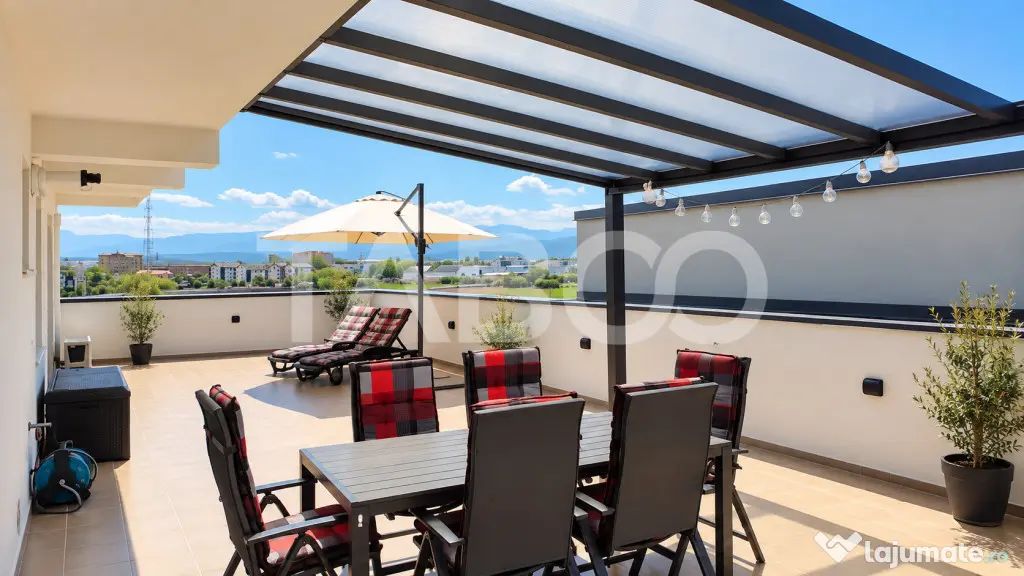 Penthouse de inchirat cu 3 camere balcon terasa generoasa Tu - Sibiu (Sibiu)