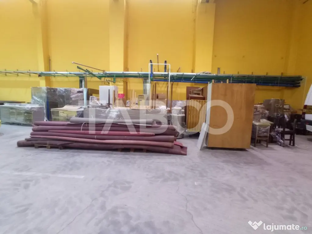 Spatiu Industrial 1000 mp utili cu birouri si parcari Centra - Sibiu (Sibiu)