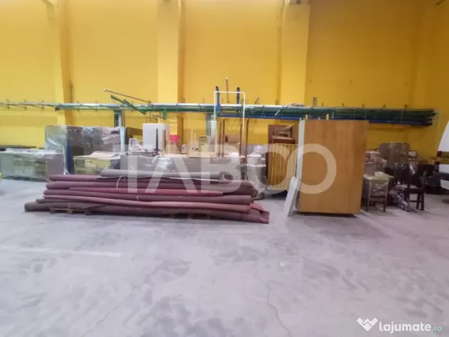 Spatiu Industrial 1000 mp utili cu birouri si parcari Centra - Sibiu (Sibiu)