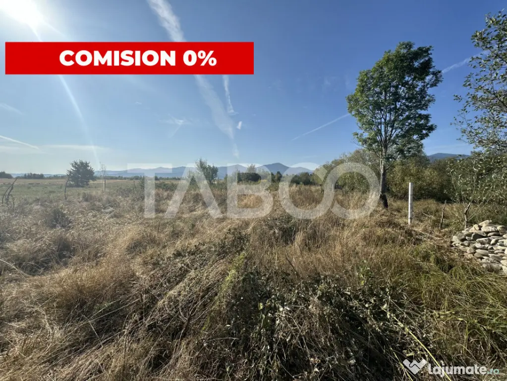Teren intravilan 2693 mp cu toate utilitatile Margineni Jude - Margineni (Brasov)