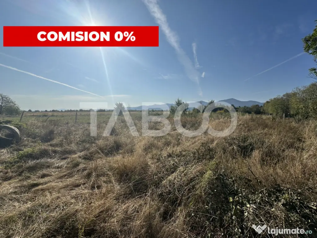 Teren intravilan 2693 mp cu toate utilitatile Margineni Jude - Margineni (Brasov)