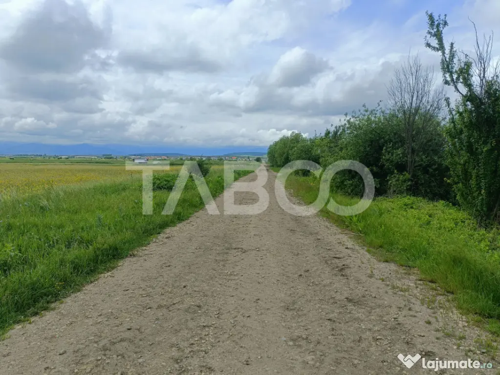 Teren de vanzare in zona Parcului Industrial Sura Mica cu ac - Sura Mica (Sibiu)